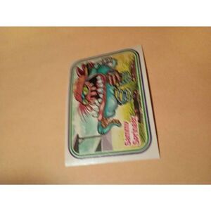 1988 Leaf Awesome All Stars Trading Card 45 Sammy Springer Baseball Parody